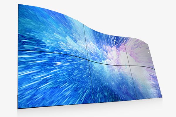 弧形拼接屏怎么實現(xiàn)的？