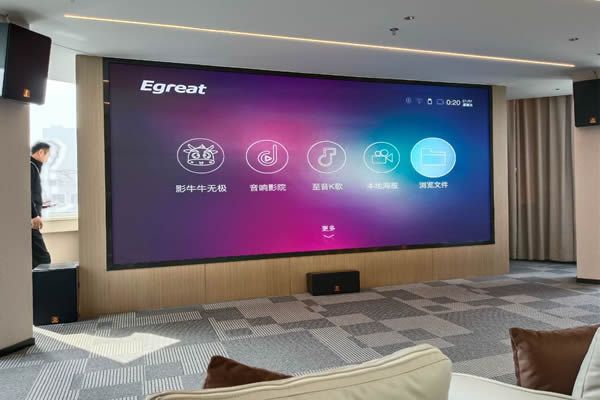 直播室背景墻設(shè)計(jì)，可以使用LED顯示屏嗎