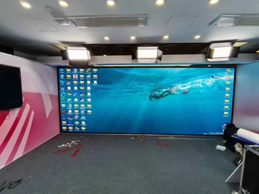 展廳用哪種LED顯示屏好？展廳大屏方案設(shè)計