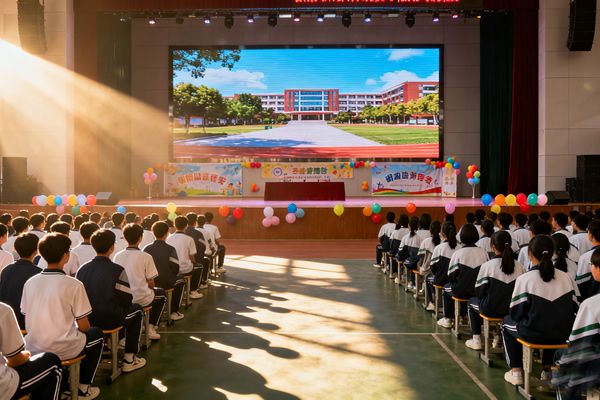 學(xué)校舞臺LED屏尺寸一般做多大合適？