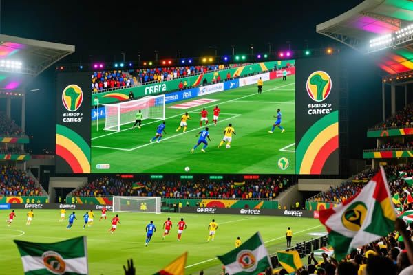 非洲杯視覺盛宴背后，LED顯示技術(shù)如何重塑賽事體驗
